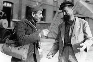 Repatriated: French prisoners of war, 1940