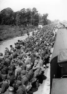 Repatriated: French prisoners of war, 1940