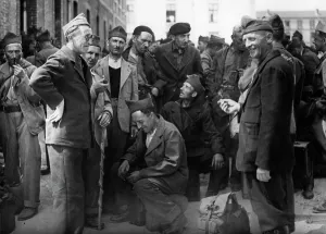Repatriated: French prisoners of war, 1941