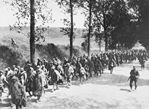 Aisne: French prisoners WWI