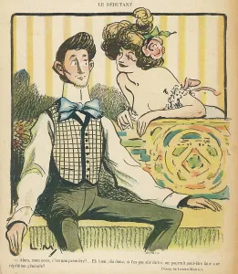 Amused: French Prostitute 1905
