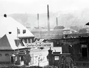 Invaded: French quarter in a German coal mine, 1923