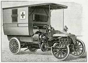 Ambulances: French radiographic van 1904