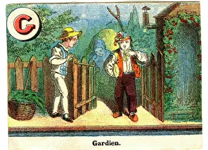 Gardien: French Railway Alphabet - G