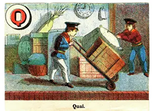 Trolley: French Railway Alphabet - Q