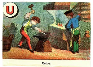 Anvil: French Railway Alphabet - U