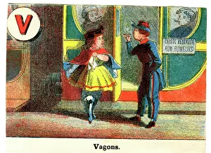 Wagons: French Railway Alphabet - V
