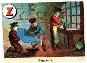 Galvanised: French Railway Alphabet - Z
