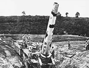 Ravin: French railway artillery WWI
