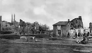 Recapturing: French recapturing village