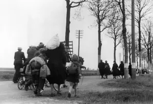 Possession: French refugees, 1940