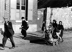 French refugees