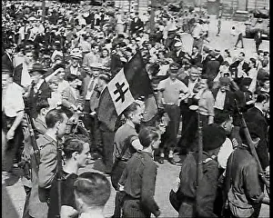 Tricolore: French Resistance Fighters Walking Through