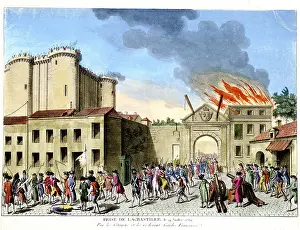 Anarchy: French Revolution, 1789. Storming of the Bastille