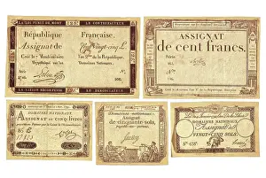 Philately: French Revolution (1794). Assignats, banknote