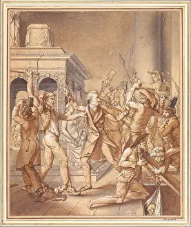 Defends: French revolution, defence of St. Denis