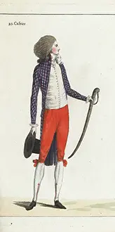 Top Hat: French Revolutionary dandy with cane sabre