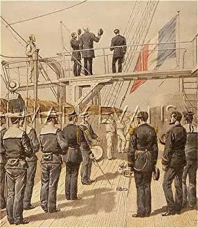 Patrie: FRENCH SAILORS SALUTE