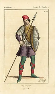 Mifliez: French soldier, 9th century