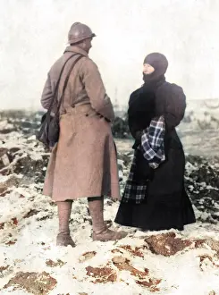 Seeking: French soldier and wife, Western Front, WW1