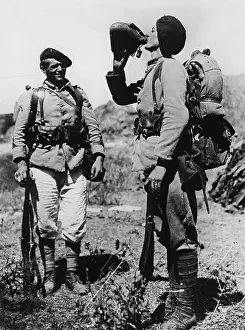 Backpack: French soldiers, 1936