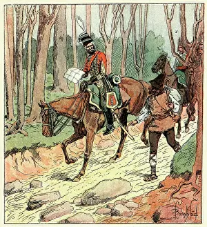 Hussards: French soldiers
