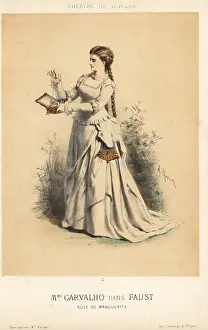 Carvalho: French soprano Caroline Carvalho in Faust