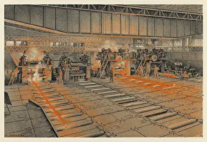 Steelworks: FRENCH STEEL WORKS/1930