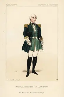 Dollet: French tenor Toussaint Mocker as the Chevalier