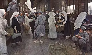 Poilus: French troop train in World War One at a station