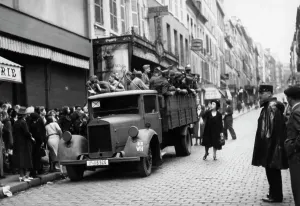 Stops: French troops after the demobilization, 1940