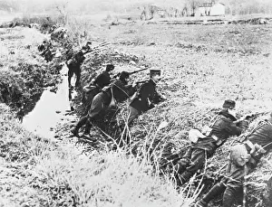 Manning: French troops WWI