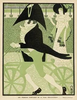 Elaborately: French Velocipede - circa 1820