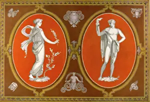 Edging: French version of Grecian fresco
