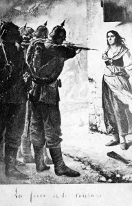 Bead: French war propaganda, 1870-1871