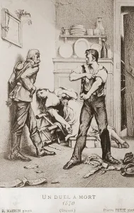 Mort: French war propaganda, 1870