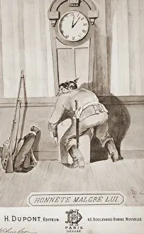 Clocks: French war propaganda to the Franco-Prussian War, 1870/1871