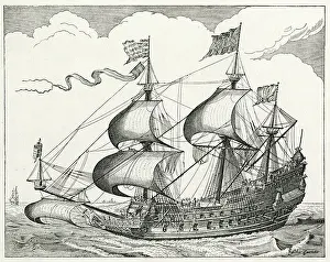 Navire: French Warship 1666