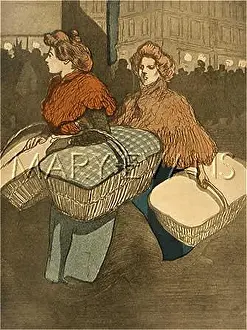 Washerwomen: TWO FRENCH WASHERWOMEN