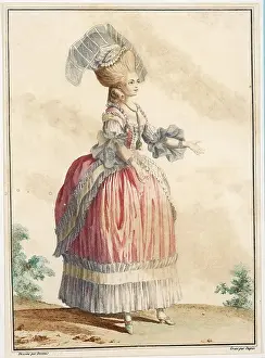 Fashionably: French Woman 1778