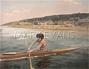 Cano: French woman in Perissoire