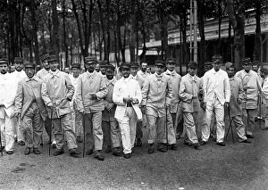 Biggest: French wounded in Berlin, 1914