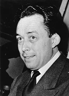 Camus: The French writer and philosopher Albert