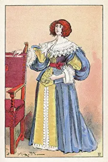 Frenchwoman: Frenchwoman 1640