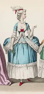Exaggerated: FRENCHWOMAN 1780 - 1