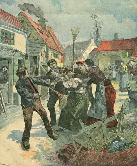 Flogging: FRENCHWOMAN FLOGGED