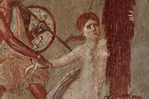 Menander: Fresco of Ajax and Cassandra, House of Menander