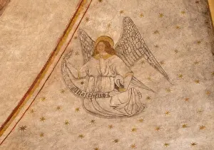 Tetramorph: Fresco, Apse, Basilique du Sacre-Coeur, Paray-le-Monial