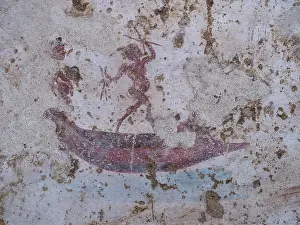 Razed: Fresco, Archaeological Museum of Ancient Corinth, Corinth