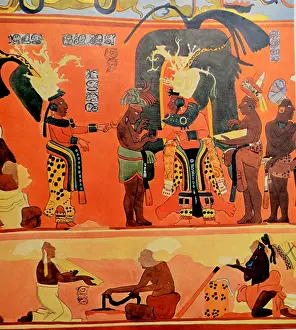 Mayan: Fresco at Bonampak